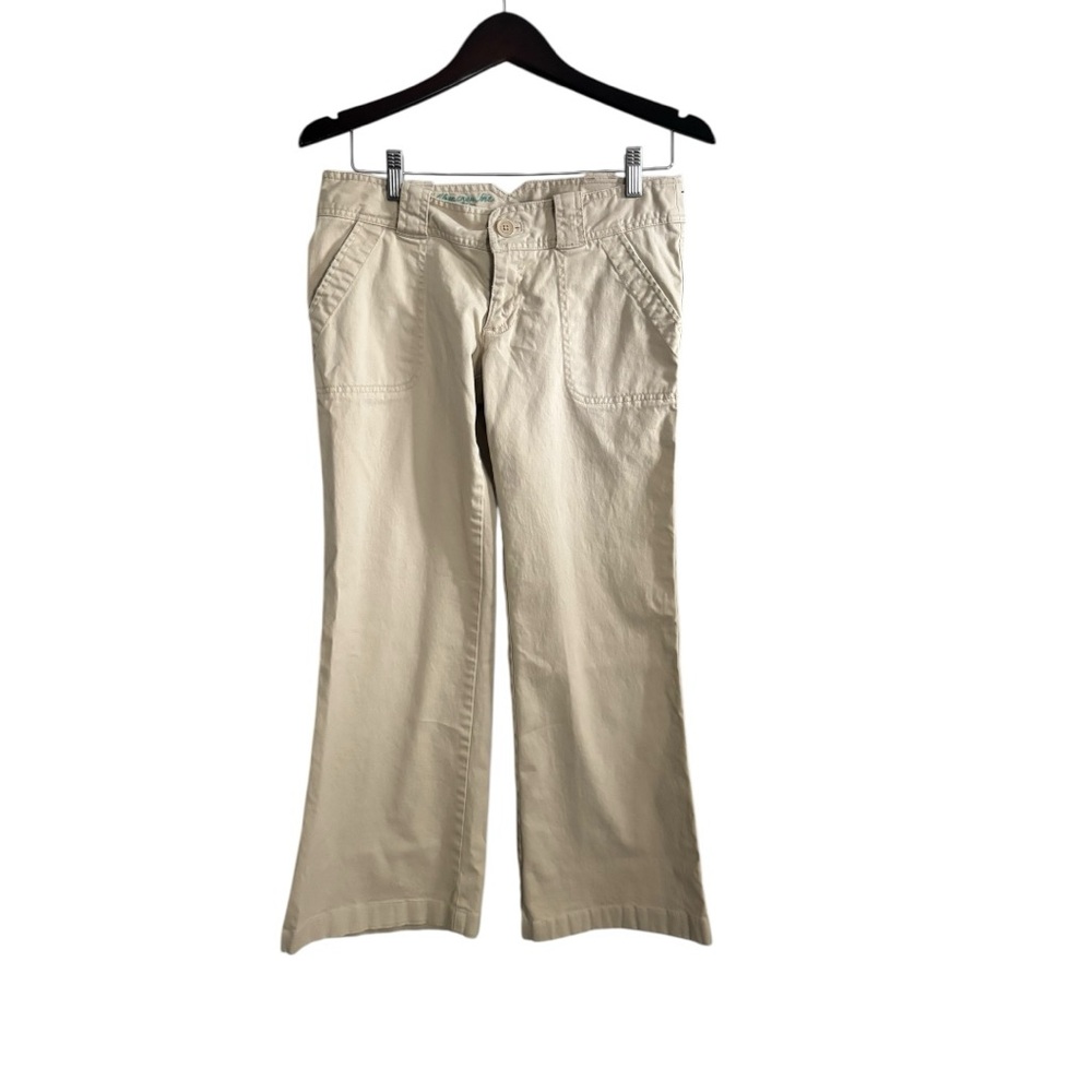 Y2K Abercrombie & Fitch Bootcut Low Rise Khaki Pants